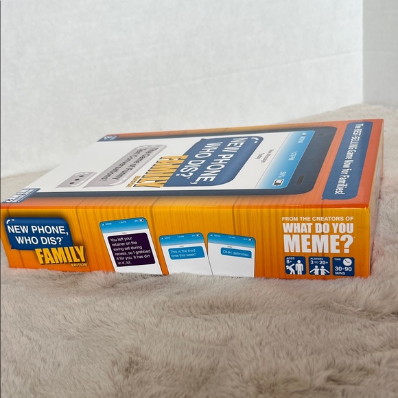 New Phone, Who Dis? Family Edition Card Game - Picture 3 of 3